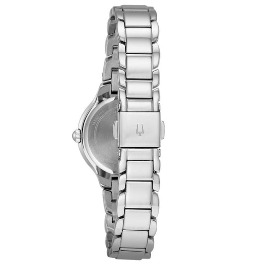 Bulova | Classic Diamonds 96R207 – Orologio Donna Elegante con Diamanti in Acciaio