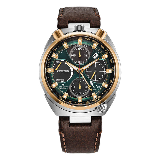 Citizen Promaster Tsuno Chrono Racer AV0104-06W - vista frontale