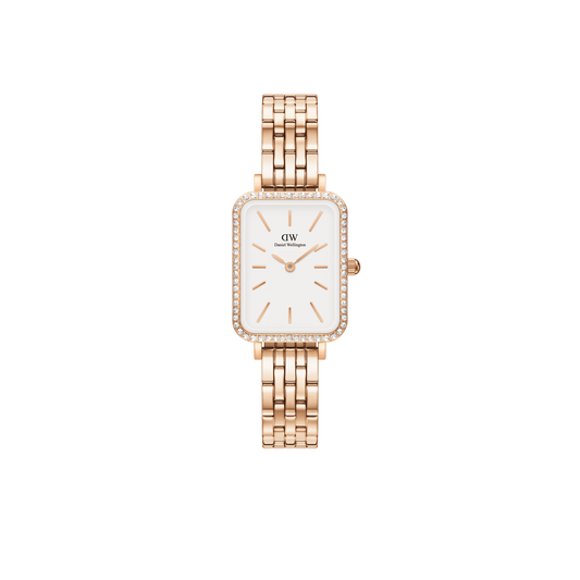 Orologio Daniel Wellington Quadro Lumine Bezel 5-Link Melrose