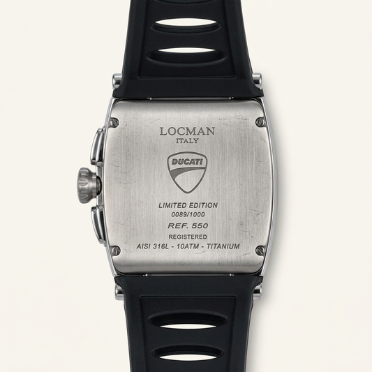 Locman Ducati Cronografo ref. 550 – Grigio, Edizione limitata 89/1000