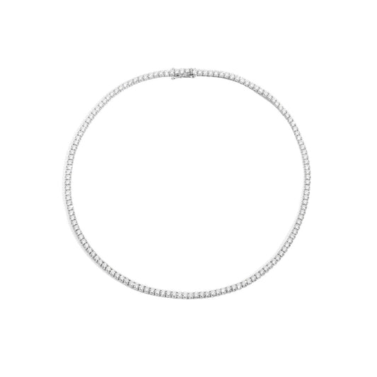 RECARLO | Collana Anniversary in Oro Bianco con Diamante Ct 1.25