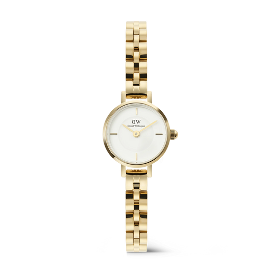 Orologio Daniel Wellington Petite Mini Arch 3-Link White Gold
