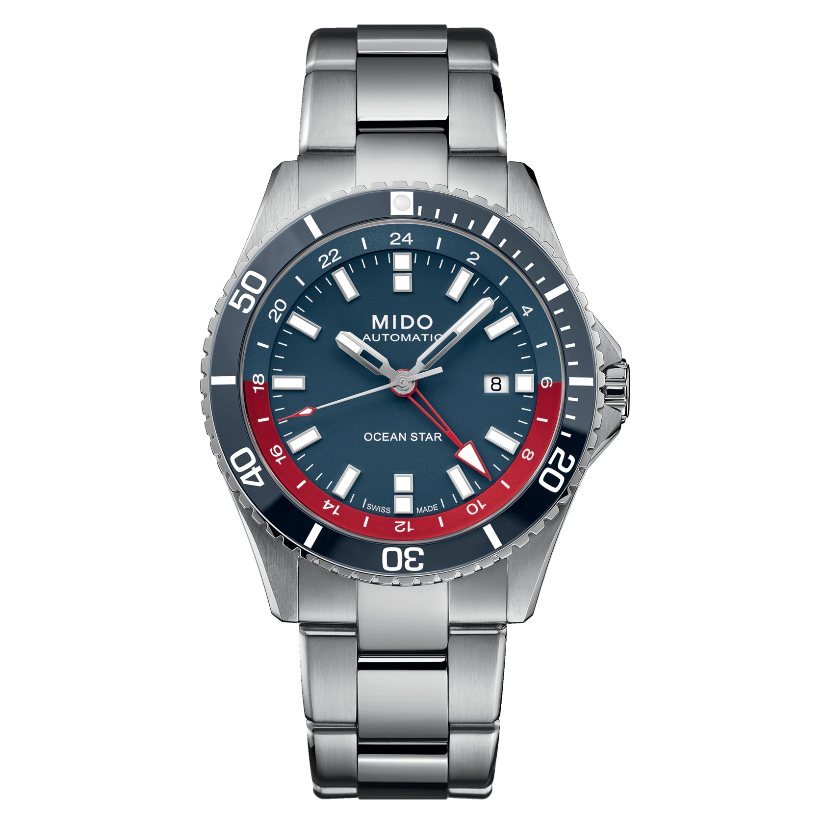 MIDO OCEAN STAR GMT EDIZIONE SPECIALE (1 CINTURINO EXTRA