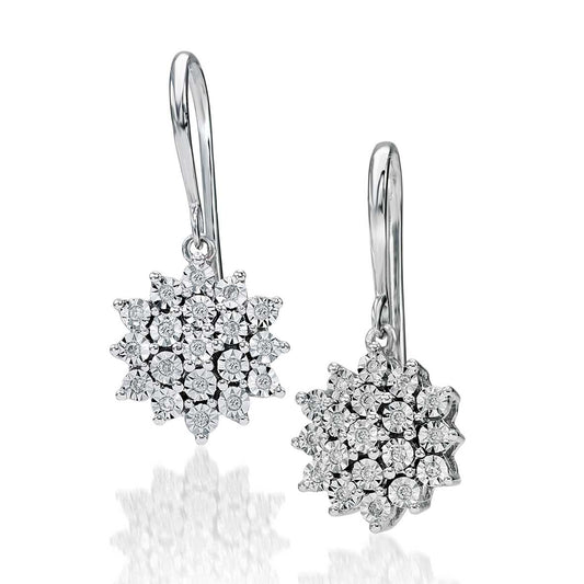 DonnaOro | Orecchini Alma in Oro con Dischetti Diamantati