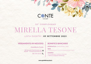 LISTA EVENTO |  Mirella Tesone