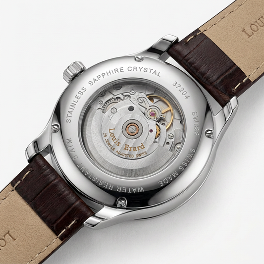 Louis Erard 37204AA21 | Automatico Swiss Made con calendario e fasi lunari