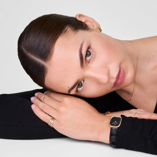 Orologio Daniel Wellington Margot Reading Onyx Ceramic Gold