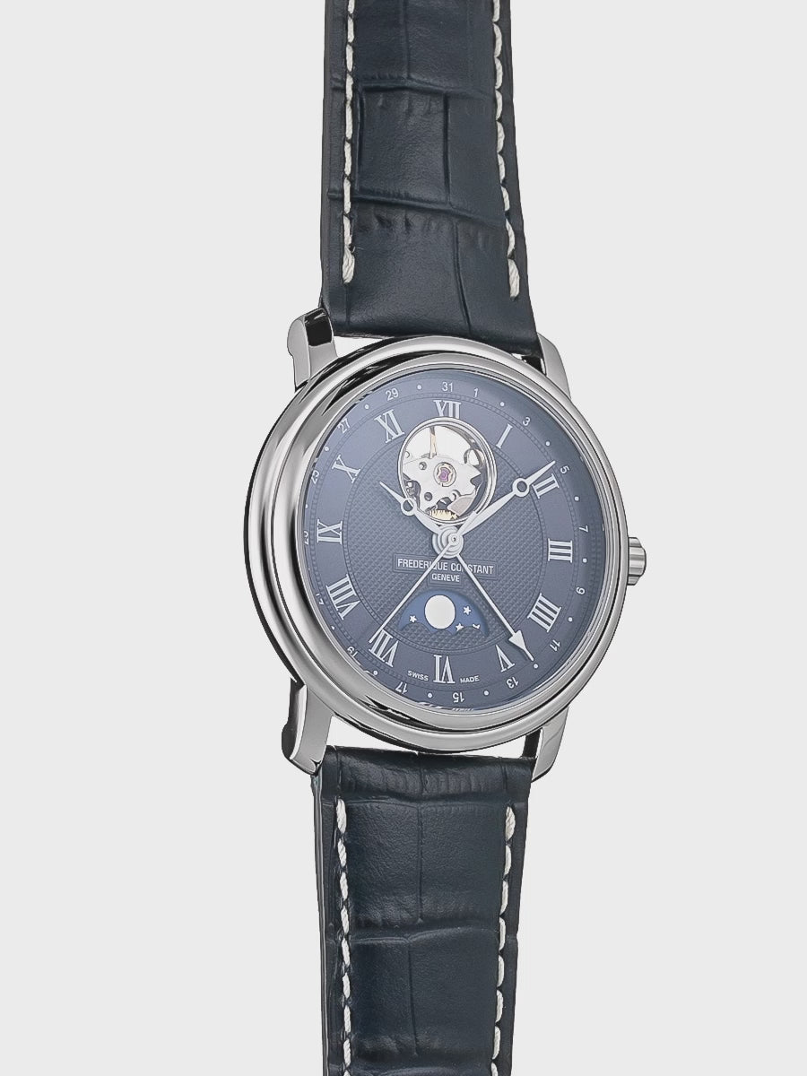 Frederique Constant | Classics Heart Beat Moonphase Date FC-335MCNW4P26