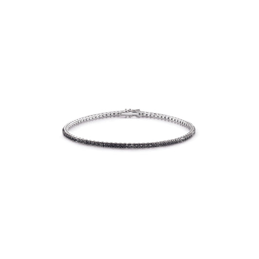 Bracciale Piramide con diamanti neri - Gioielleria Conte