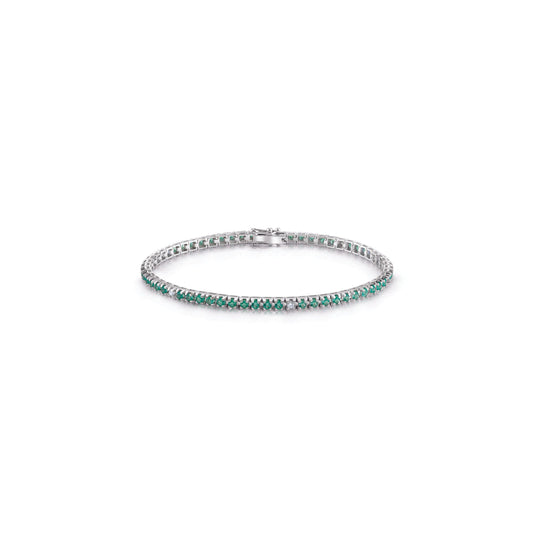 Bracciale Piramide con smeraldi - Gioielleria Conte