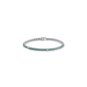 Bracciale Piramide con smeraldi - Gioielleria Conte