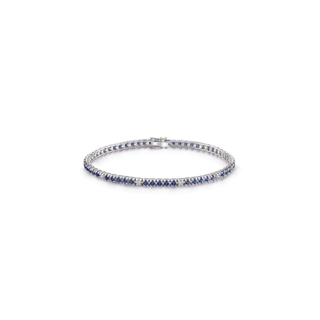 Bracciale Piramide con zaffiri - Gioielleria Conte