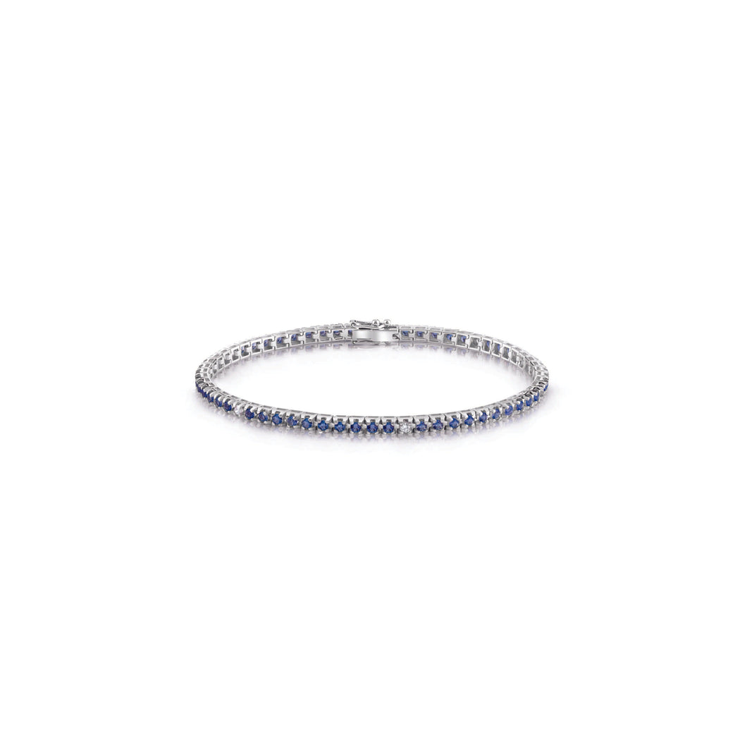 Bracciale Piramide con zaffiri - Gioielleria Conte