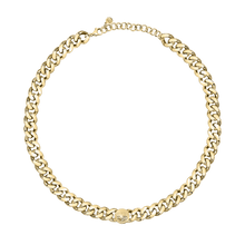 Carica l&#39;immagine nel visualizzatore di Gallery, Chiara Ferragni | COLLANA BOSSY CHAIN DORATO - Gioielleria Conte
