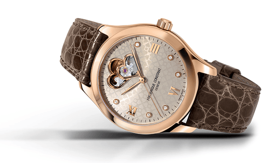 LADIES AUTOMATIC DOUBLE HEART BEAT - Gioielleria Conte
