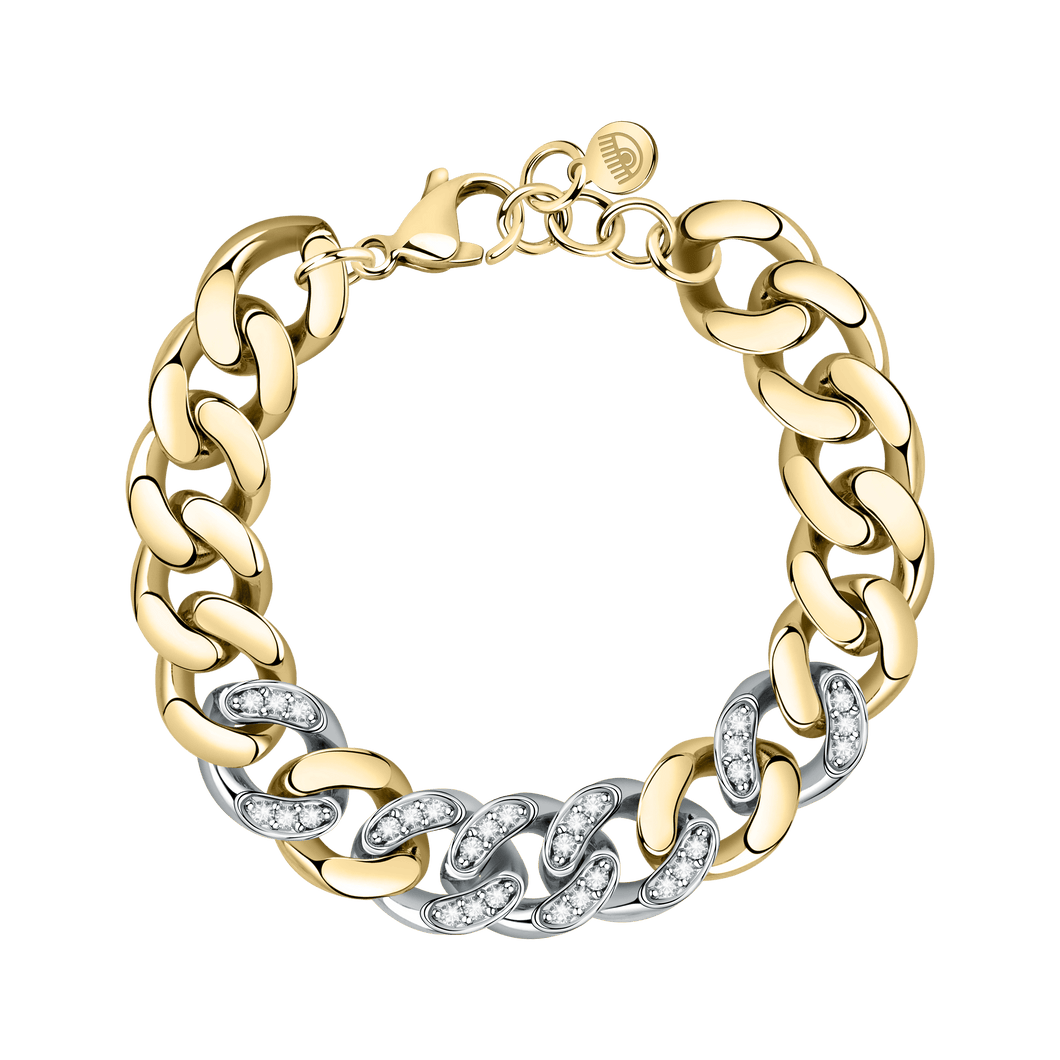 BRACCIALE BOSSY CHAIN GRADIENT ARGENTO