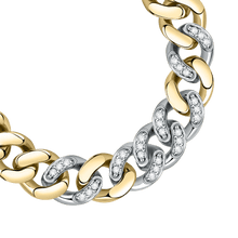 Carica l&#39;immagine nel visualizzatore di Gallery, BRACCIALE BOSSY CHAIN GRADIENT ARGENTO
