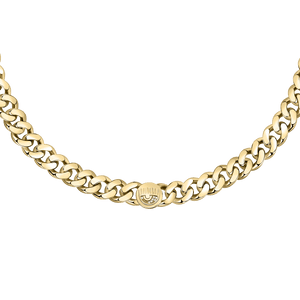 Chiara Ferragni | COLLANA BOSSY CHAIN DORATO - Gioielleria Conte