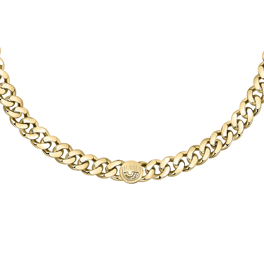 Chiara Ferragni | COLLANA BOSSY CHAIN DORATO - Gioielleria Conte
