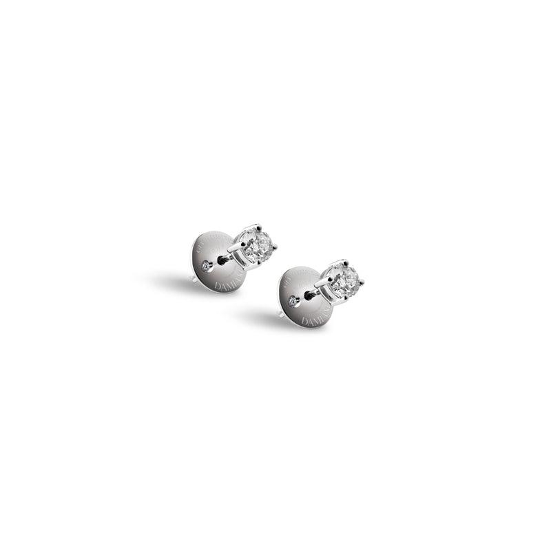Damiani | Luce Orecchini in oro bianco e diamanti 0,38 carati - Gioielleria Conte