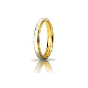 Fede Cassiopea in oro bicolore - Gioielleria Conte