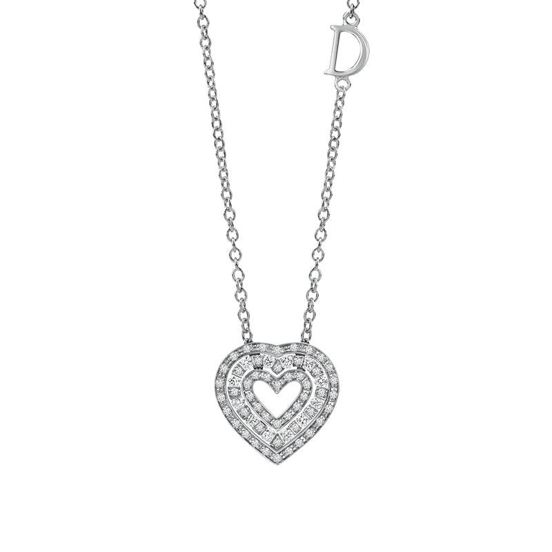 Damiani | Belle Epoque Collana in oro bianco con diamanti - Gioielleria Conte