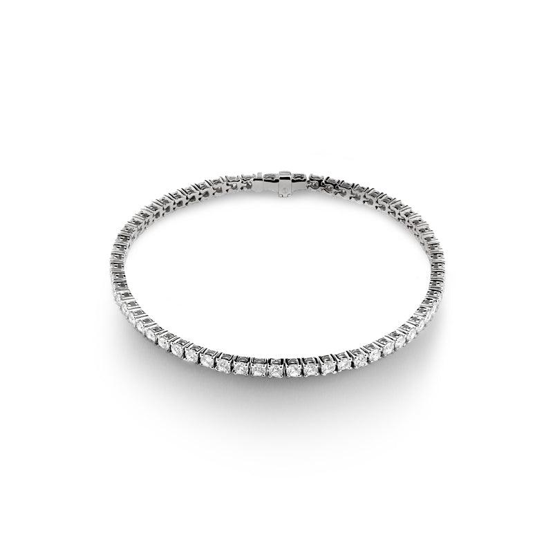 Damiani | Bracciale in oro bianco e diamanti 2,01 carati - Gioielleria Conte