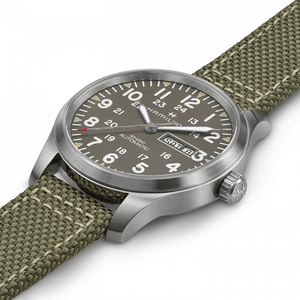 KHAKI FIELD DAY DATE AUTO - Gioielleria Conte