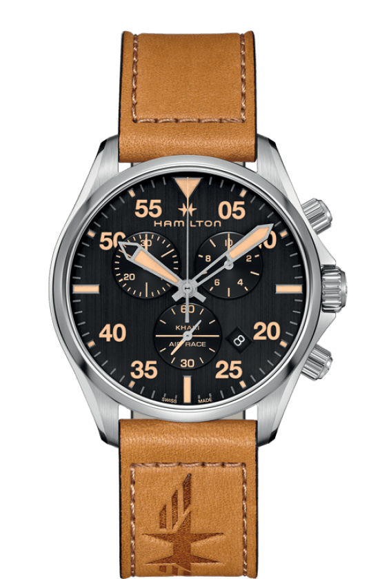 KHAKI AVIATION KHAKI PILOT CHRONO QUARZO - Gioielleria Conte