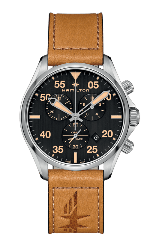KHAKI AVIATION KHAKI PILOT CHRONO QUARZO - Gioielleria Conte