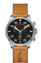 Carica l&#39;immagine nel visualizzatore di Gallery, KHAKI AVIATION KHAKI PILOT CHRONO QUARZO - Gioielleria Conte
