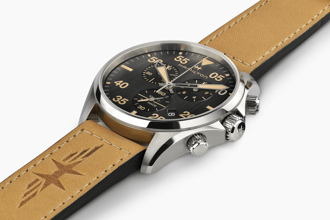 KHAKI AVIATION KHAKI PILOT CHRONO QUARZO - Gioielleria Conte