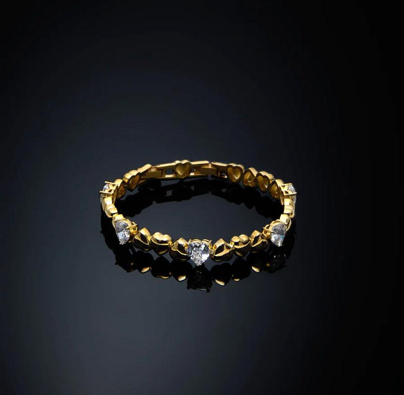 CHIARA FERRAGNI | Bracciale 5 cuori - Gioielleria Conte